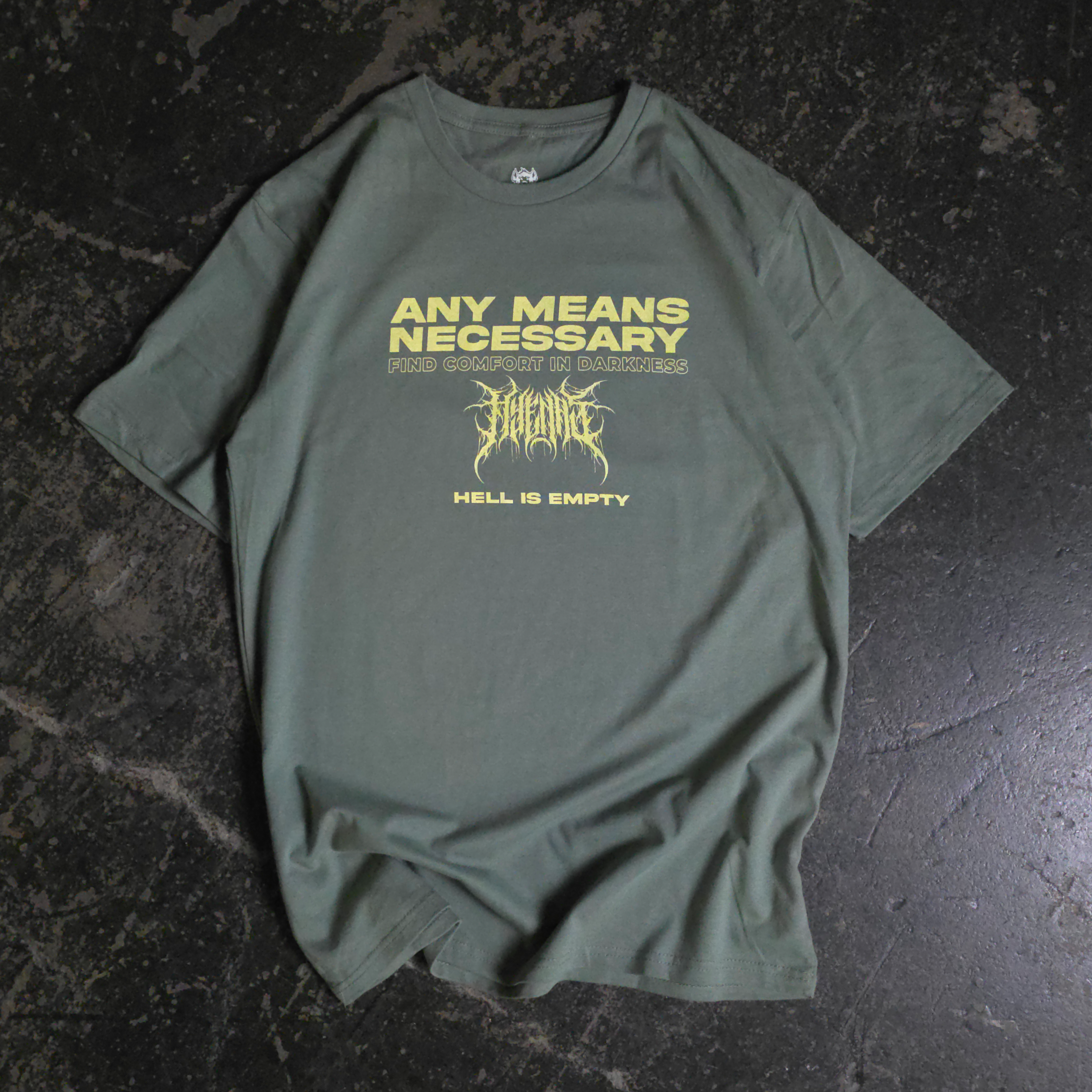 Hell is Empty T-Shirt Sage
