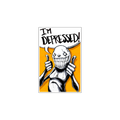 I'm Depressed Sticker