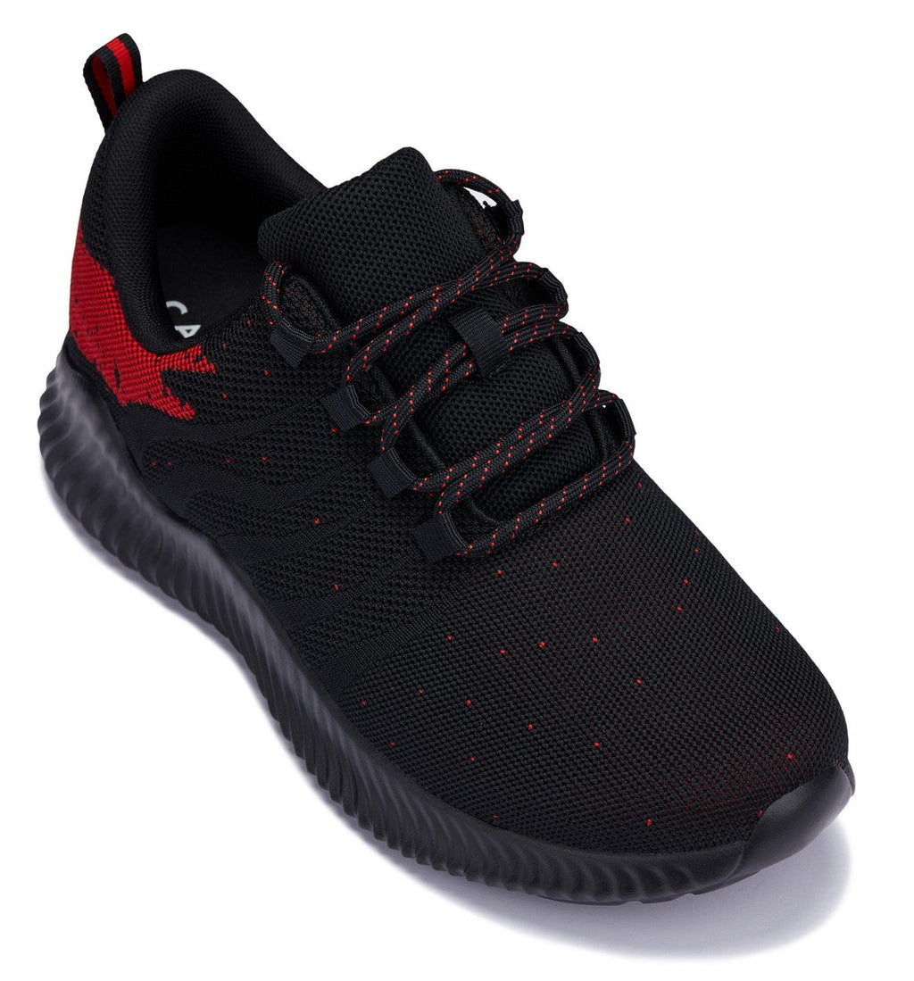 CALTO - Q215 - 2.8 Inches Taller (Black/Red) - Ultra Lightweight