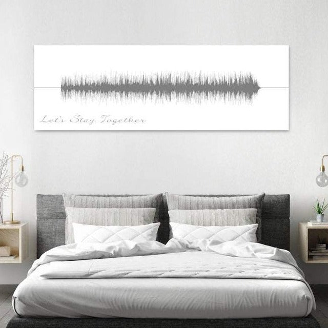 Sound Wave Art Second Anniversary Gift