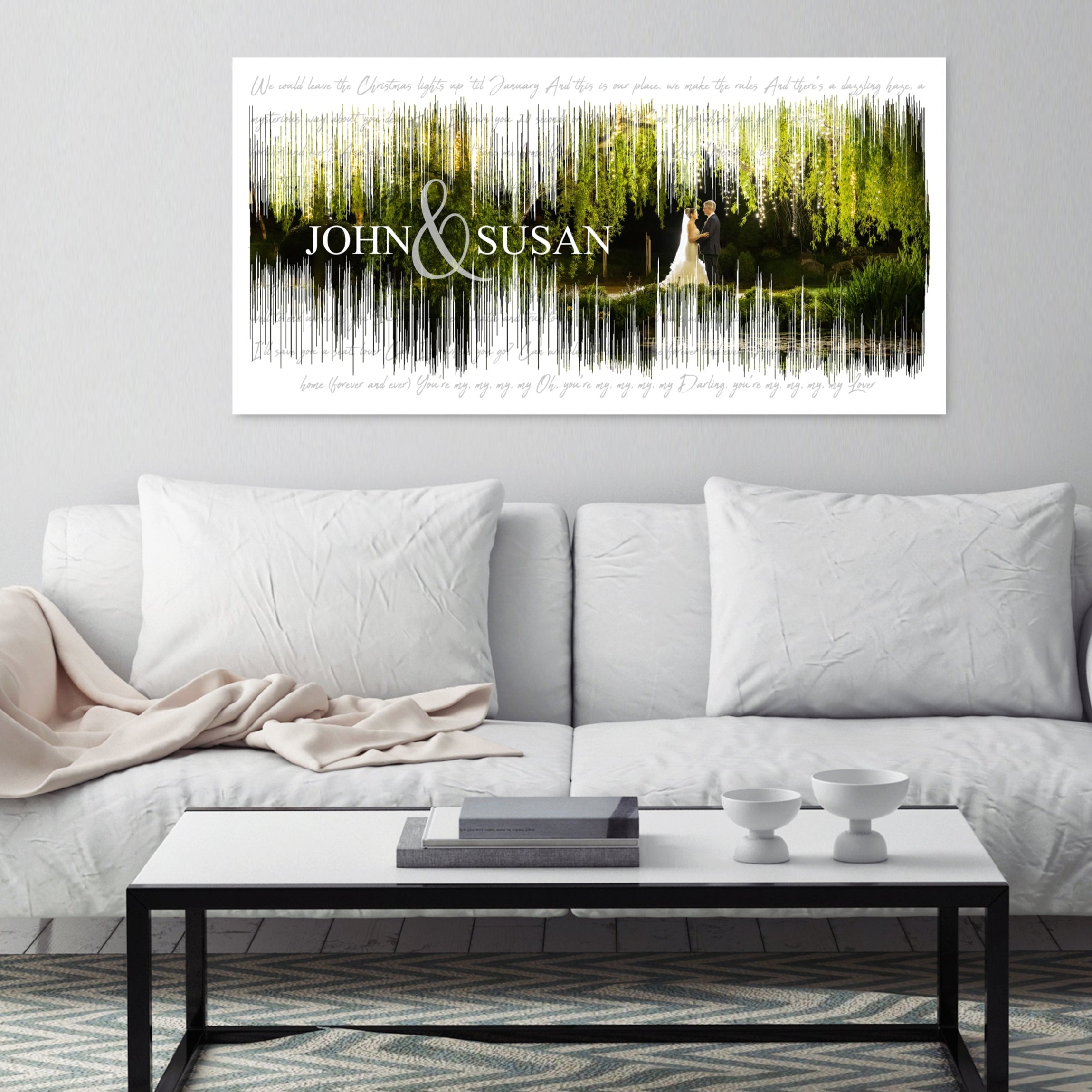 Photo Soundwave and Lyrics or Vows