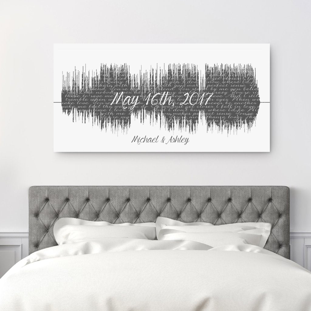 Wedding Vow Art Soundwave Art