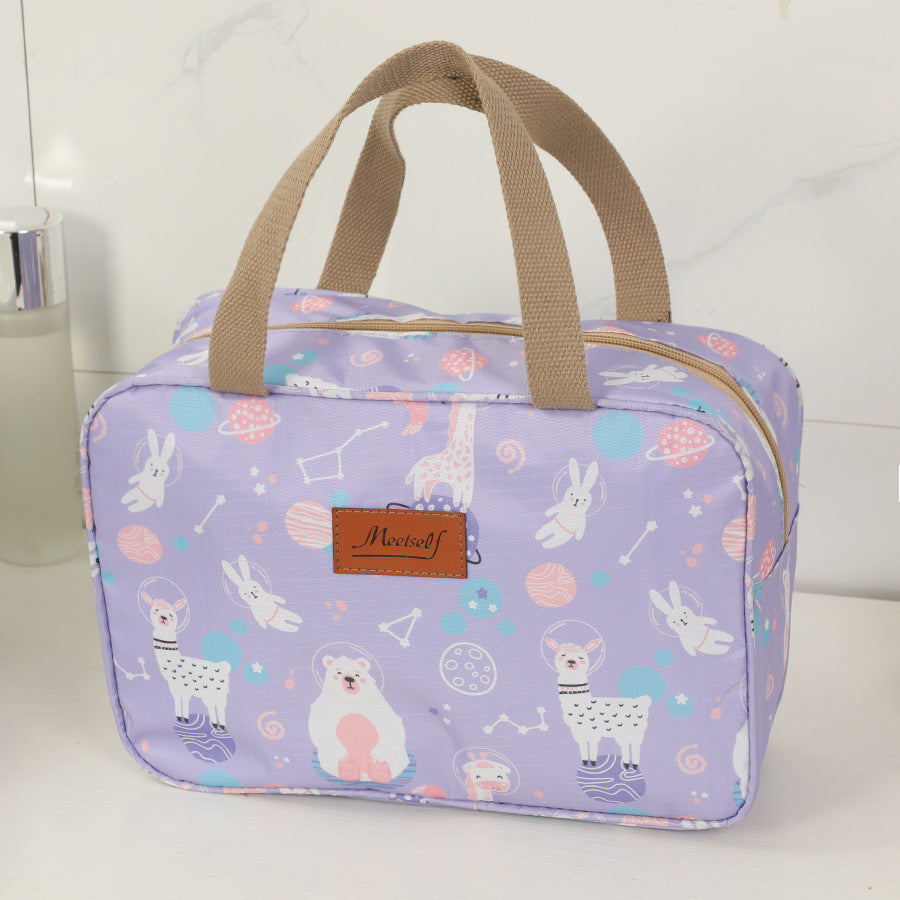 Portable, High-capacity Travel And Outdoor Toiletry Bag