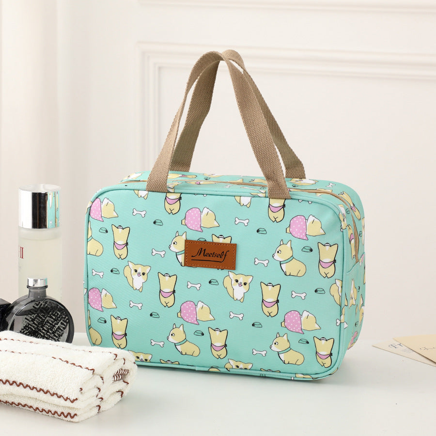 Portable, High-capacity Travel And Outdoor Toiletry Bag