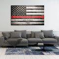 Thin Red Line - A Personalized Gift For Firefighter